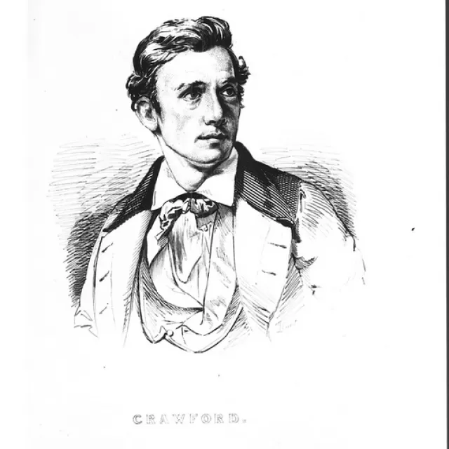 Portrait of Thomas Crawford.