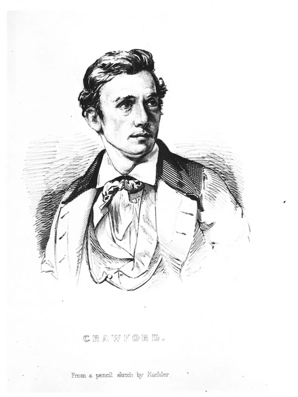 Portrait of Thomas Crawford.